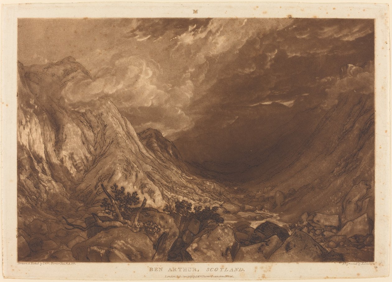 Ben Arthur, 1819-ben jelent meg. alkotó: Joseph Mallord William Turner