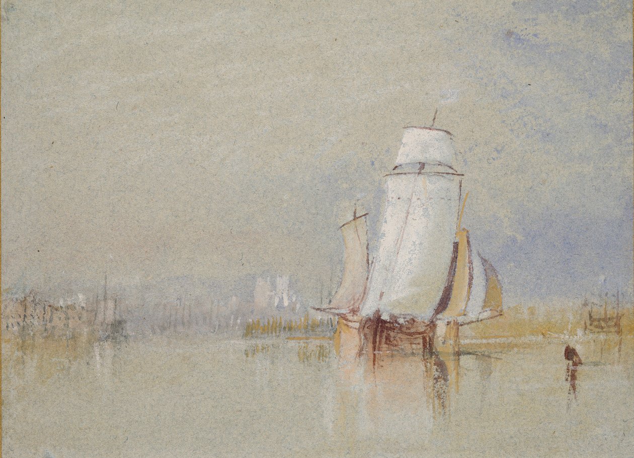 Nyugalom a Loire-parton, 1832 alkotó: Joseph Mallord William Turner