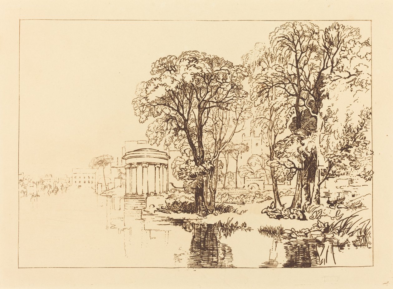 Isleworth, 1819-ben jelent meg. alkotó: Joseph Mallord William Turner