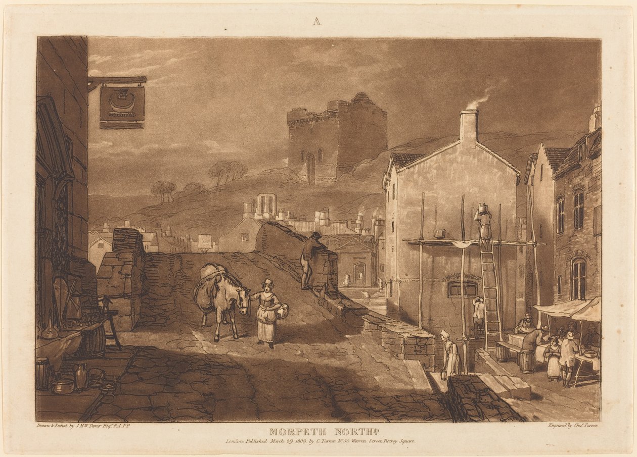 Morpeth, 1809-ben jelent meg. alkotó: Joseph Mallord William Turner