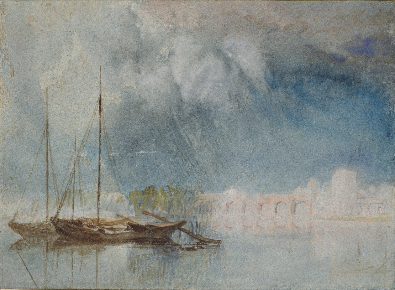 Nantes: Pirmil híd, c1830 alkotó: Joseph Mallord William Turner