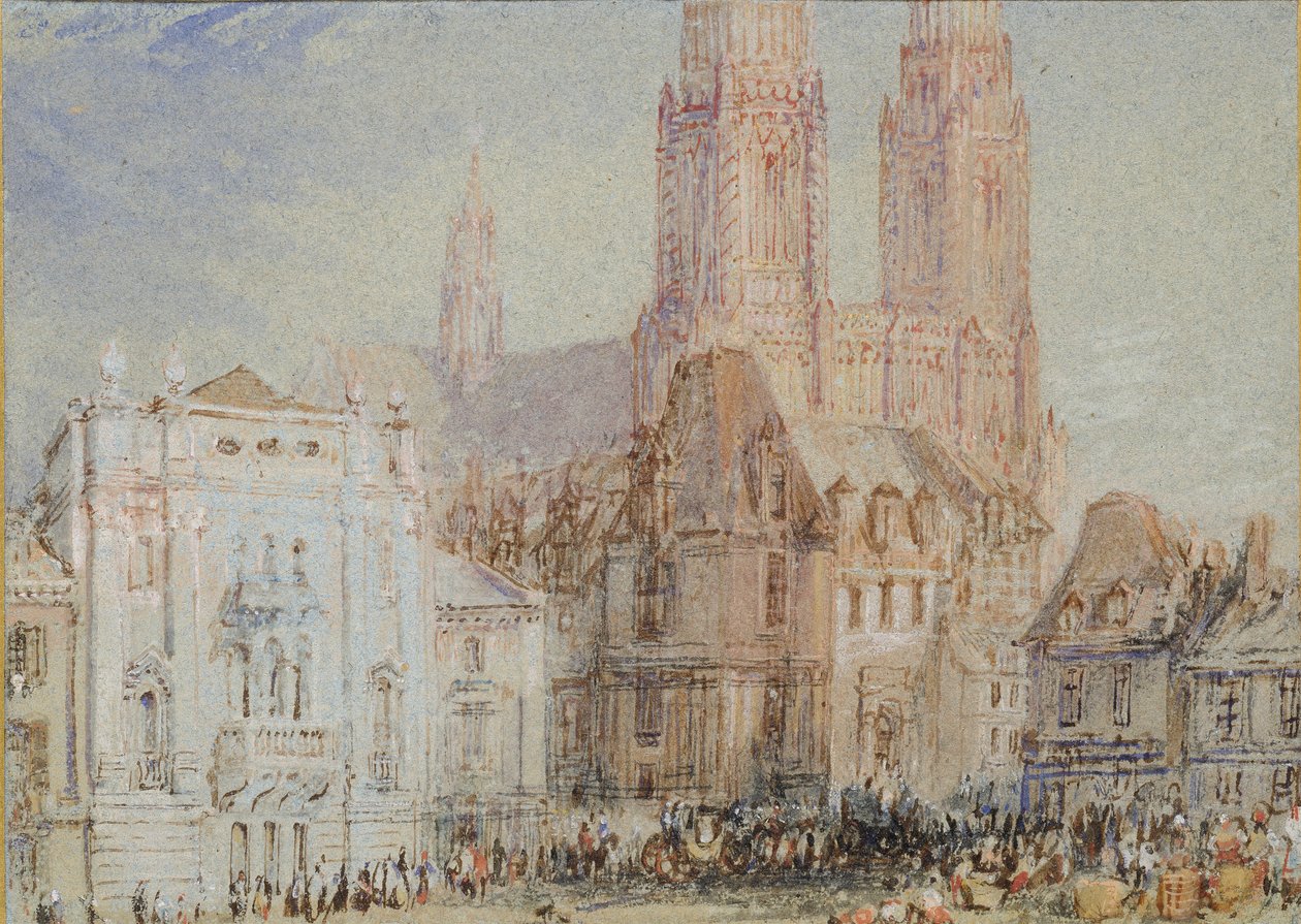 Orléans, 1830 alkotó: Joseph Mallord William Turner