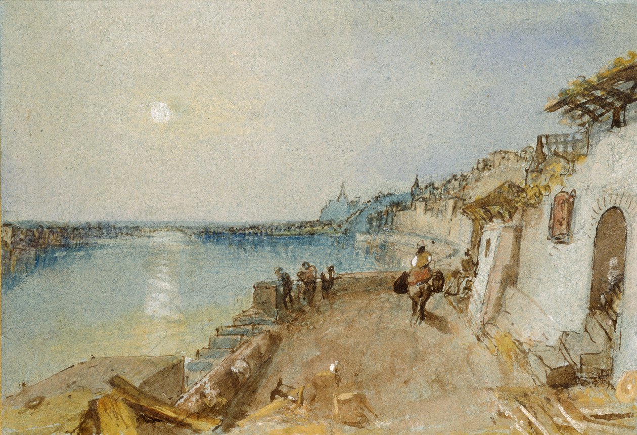 Rietz, Saumur közelében, 1830 alkotó: Joseph Mallord William Turner