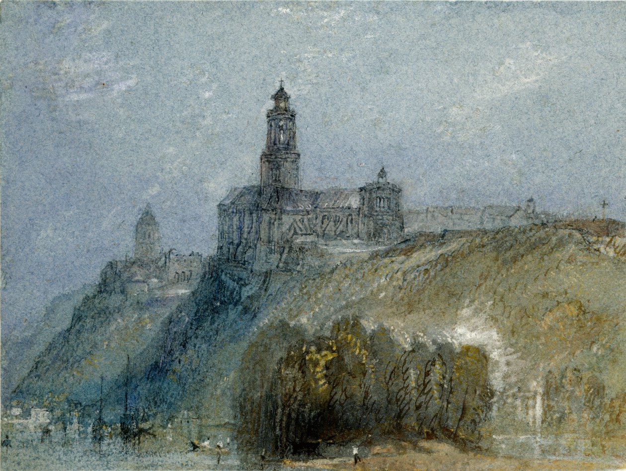Saint-Florent-le-Vieil, 1826-1830 alkotó: Joseph Mallord William Turner