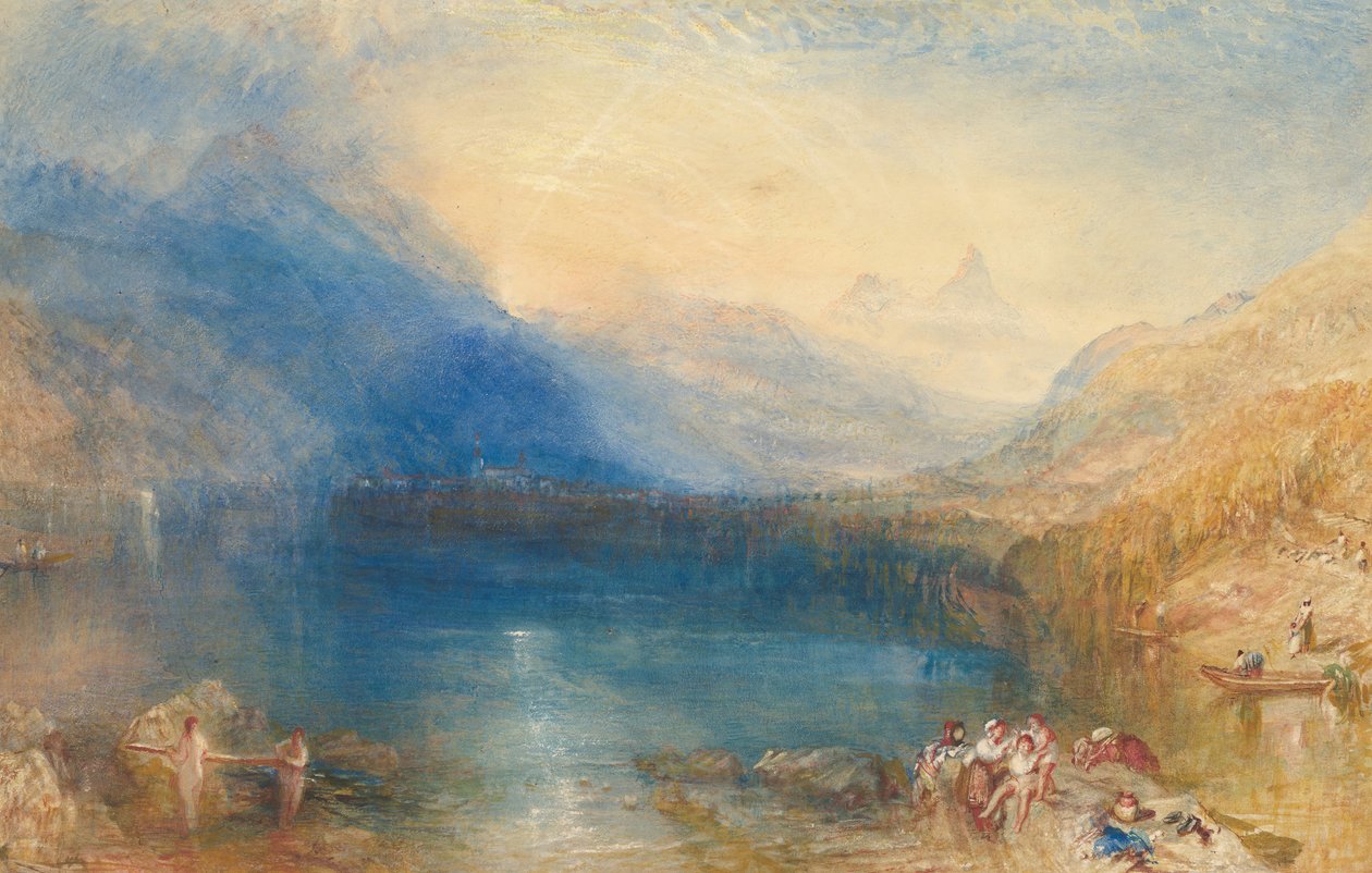 A zugi tó, 1843. alkotó: Joseph Mallord William Turner