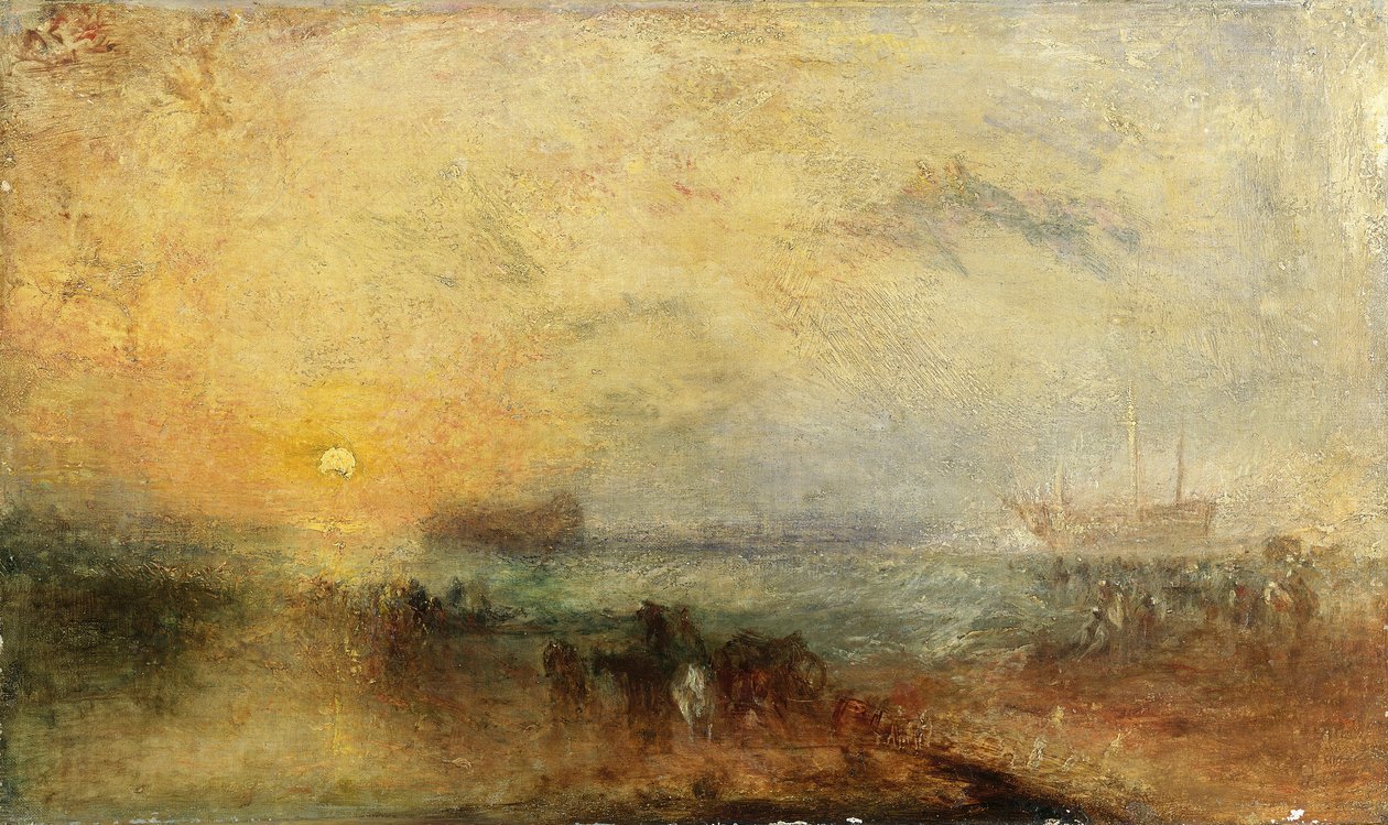 „Vihar utáni reggel”, 1840-45 alkotó: Joseph Mallord William Turner