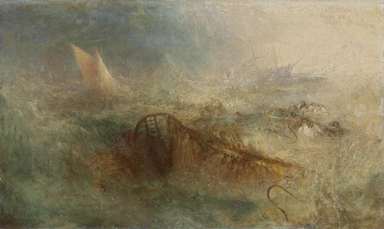 "A vihar", 1840-45 alkotó: Joseph Mallord William Turner
