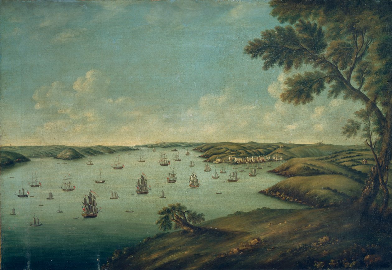"Milford Haven", 1776 alkotó: JR Attwood