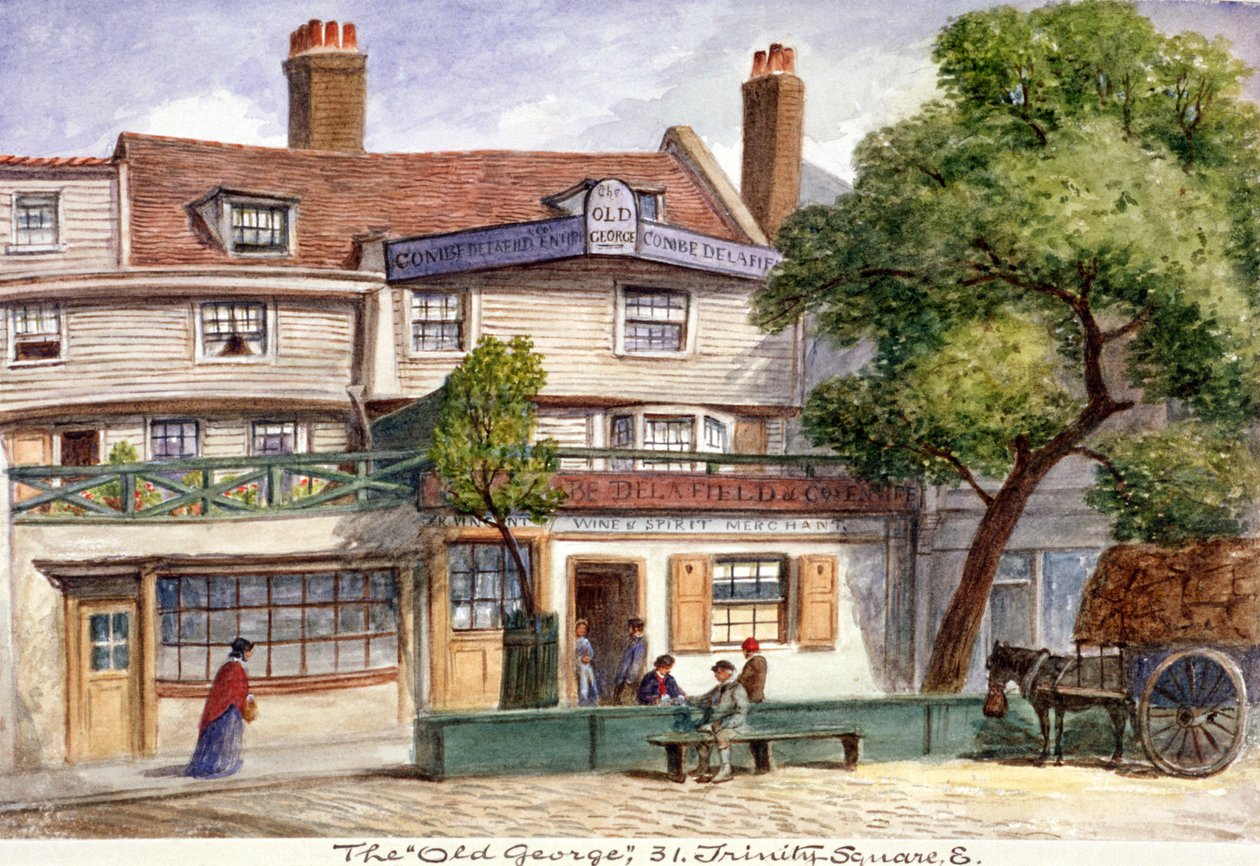 Trinity Square, London, 1867 alkotó: JT Wilson