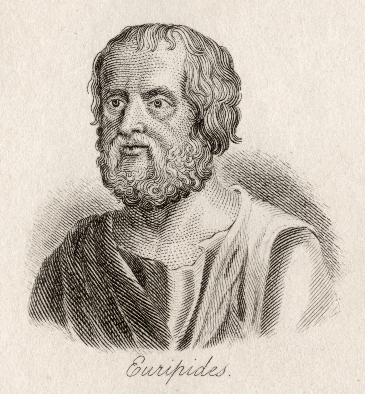 Euripidész alkotó: J.W. Cook