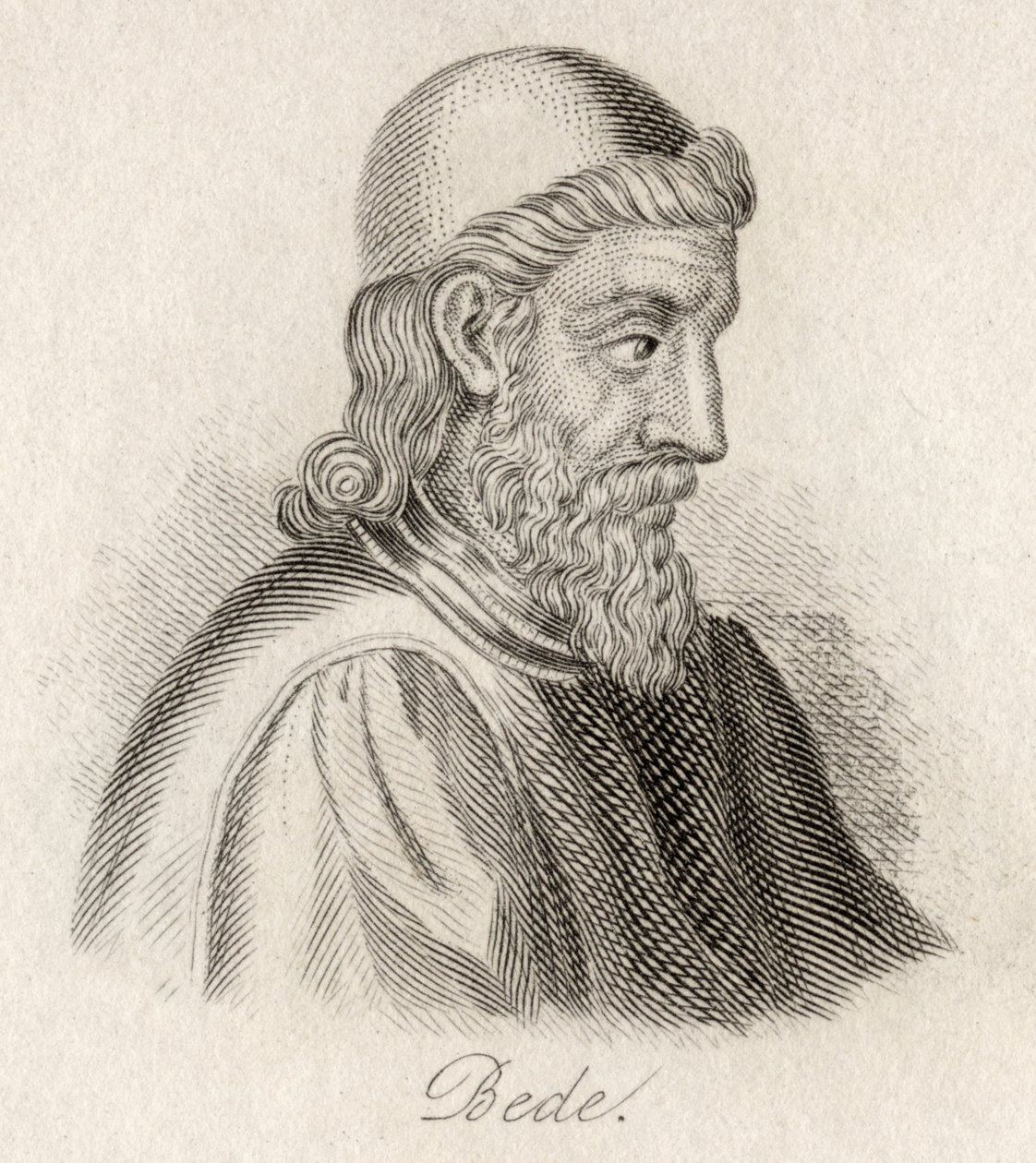 A Tiszteletreméltó Bede alkotó: J.W. Cook