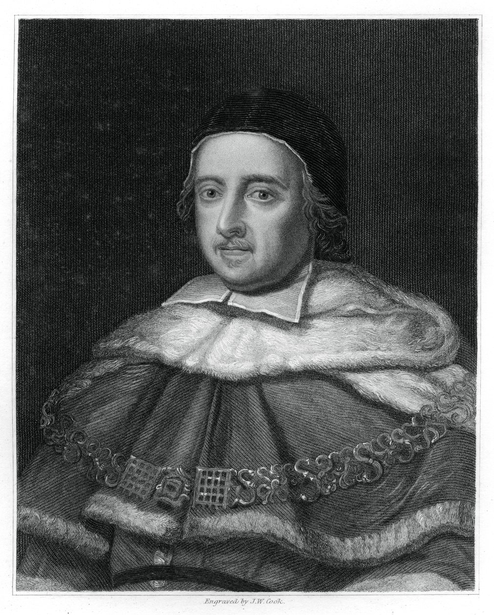 Sir Matthew Hale, Anglia főbírója, 1834. alkotó: J.W. Cook