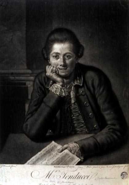 Mr Tenducci, metszett: John Finlayson (1730-76) alkotó: J. (after) Bruscett