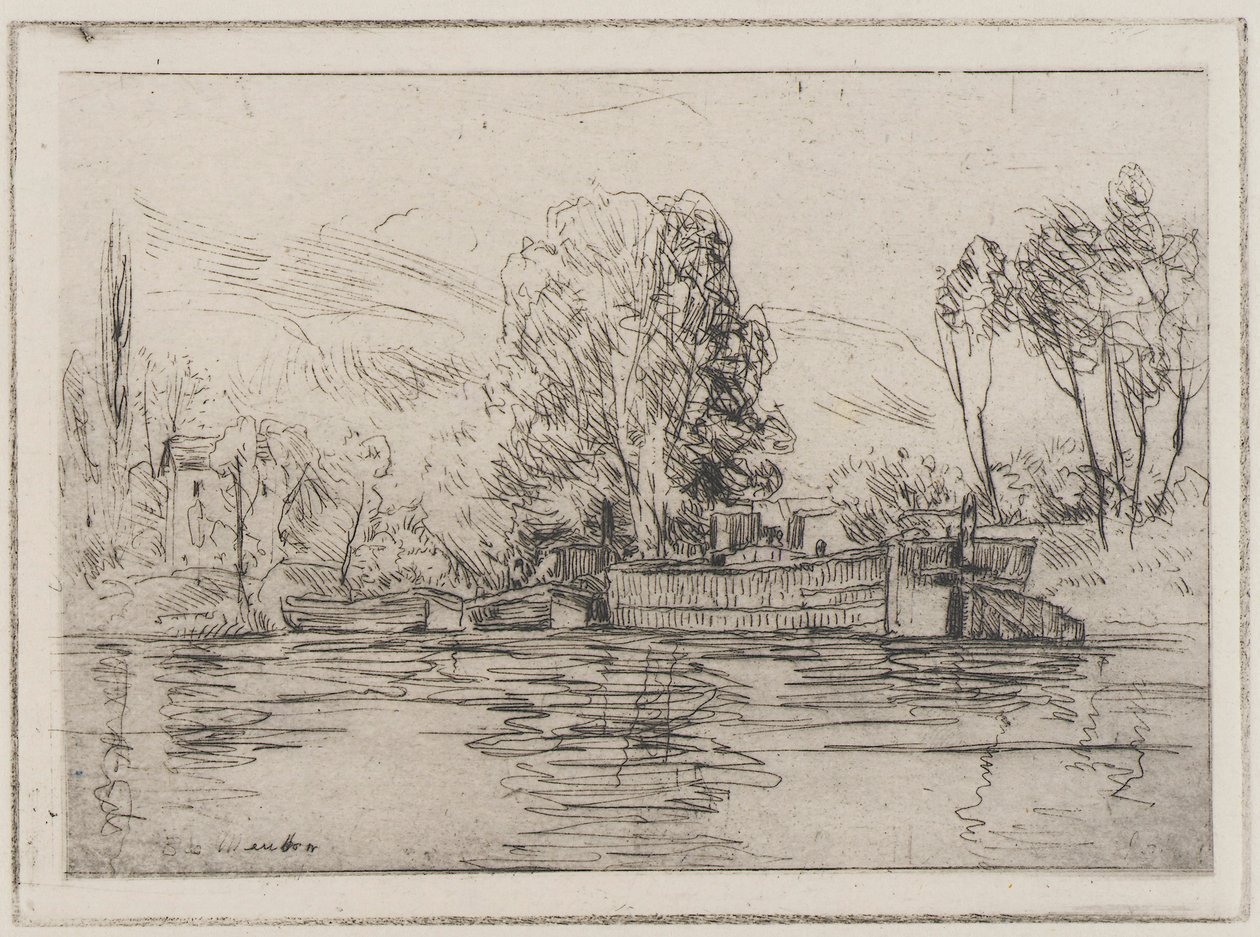 Bas Meudon no. 2 alkotó: J. Alden Weir