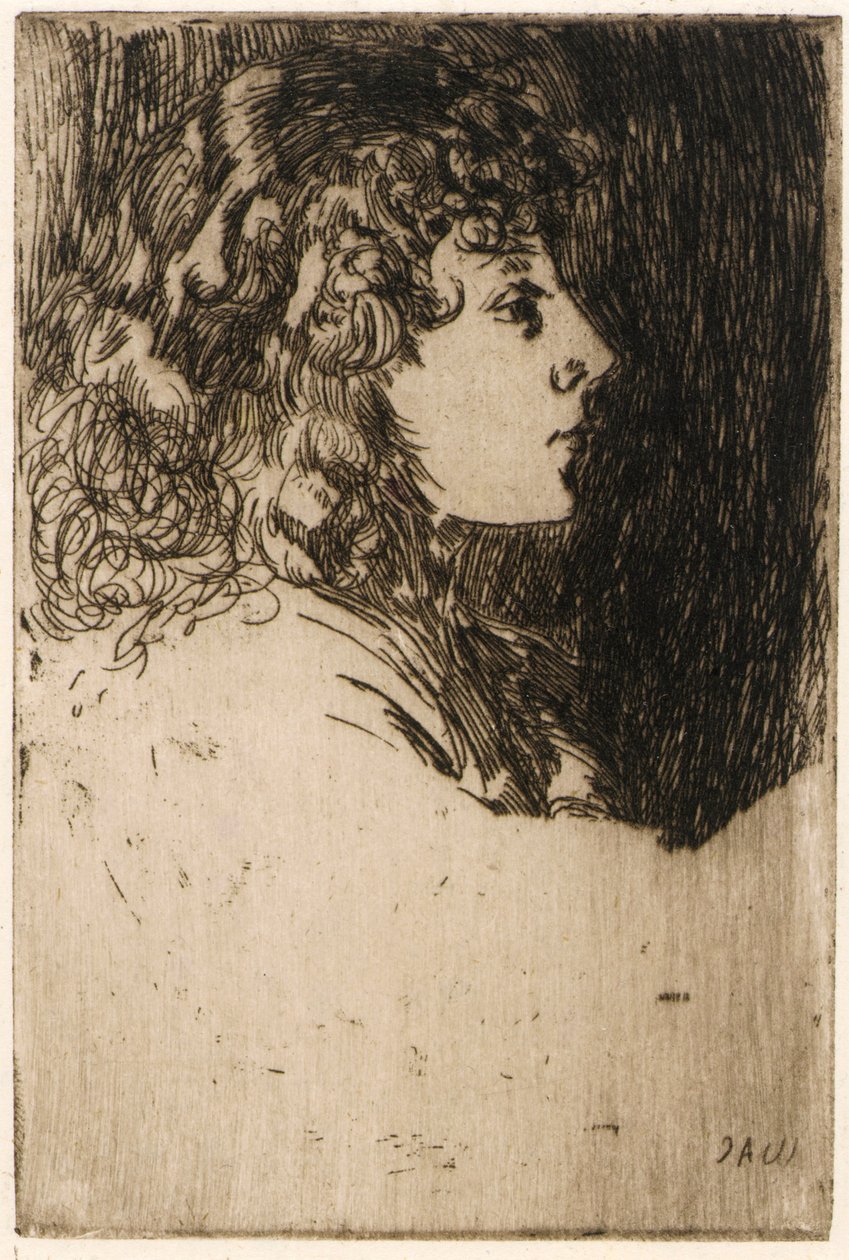 Little Head alkotó: J. Alden Weir