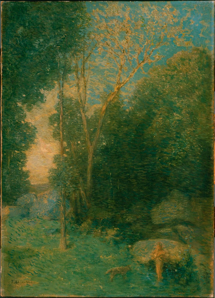 Pán és a farkas alkotó: J. Alden Weir