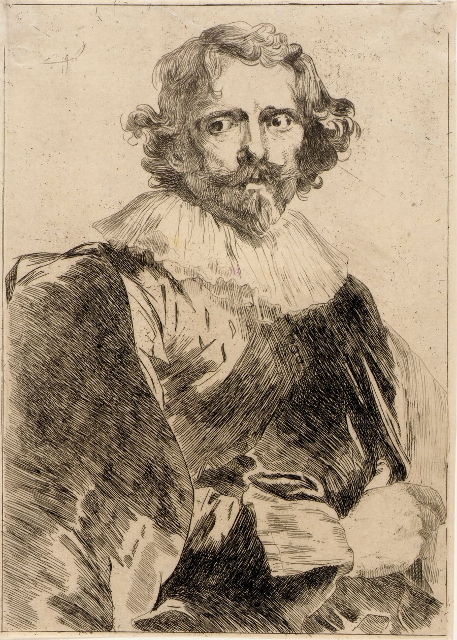 Lucas Vorsterman portréja alkotó: J. Alden Weir