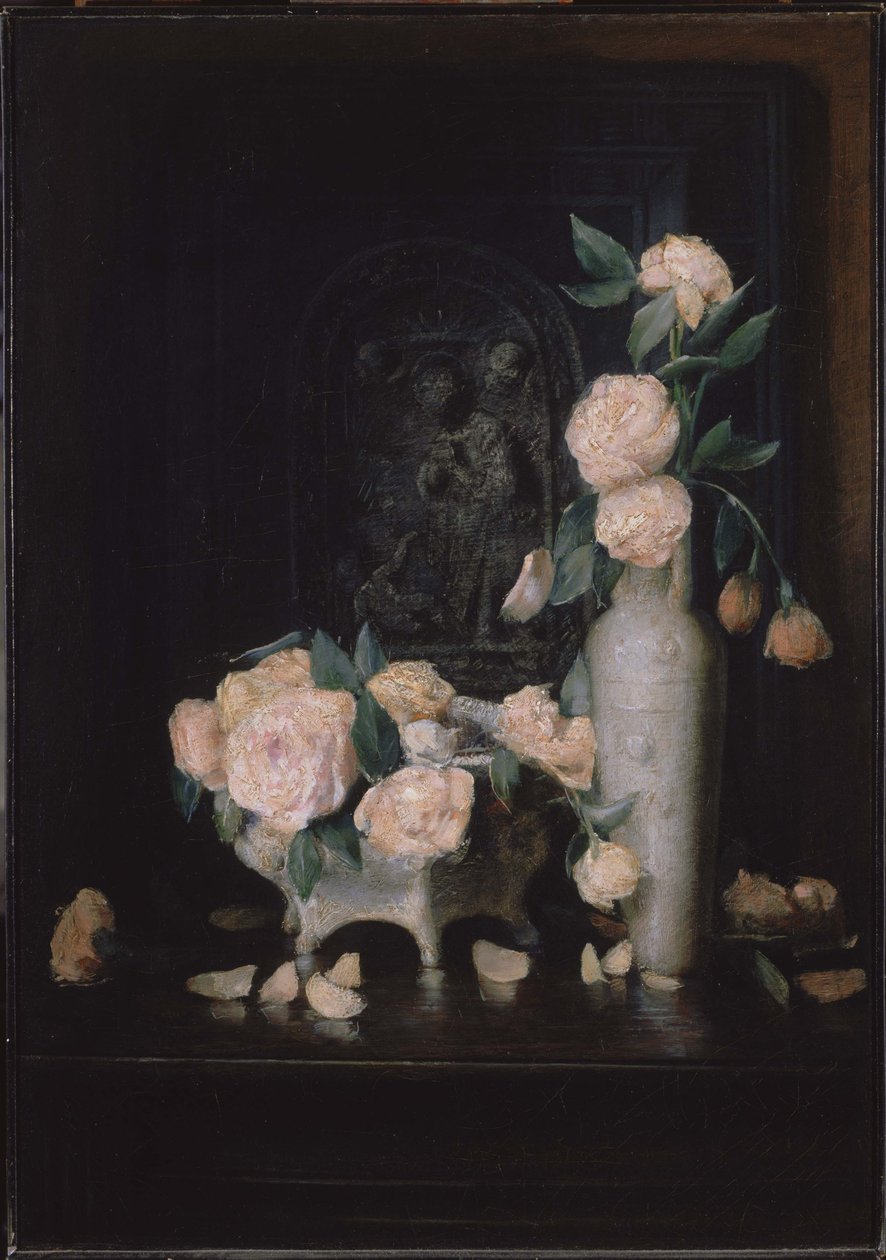 Rózsák alkotó: J. Alden Weir