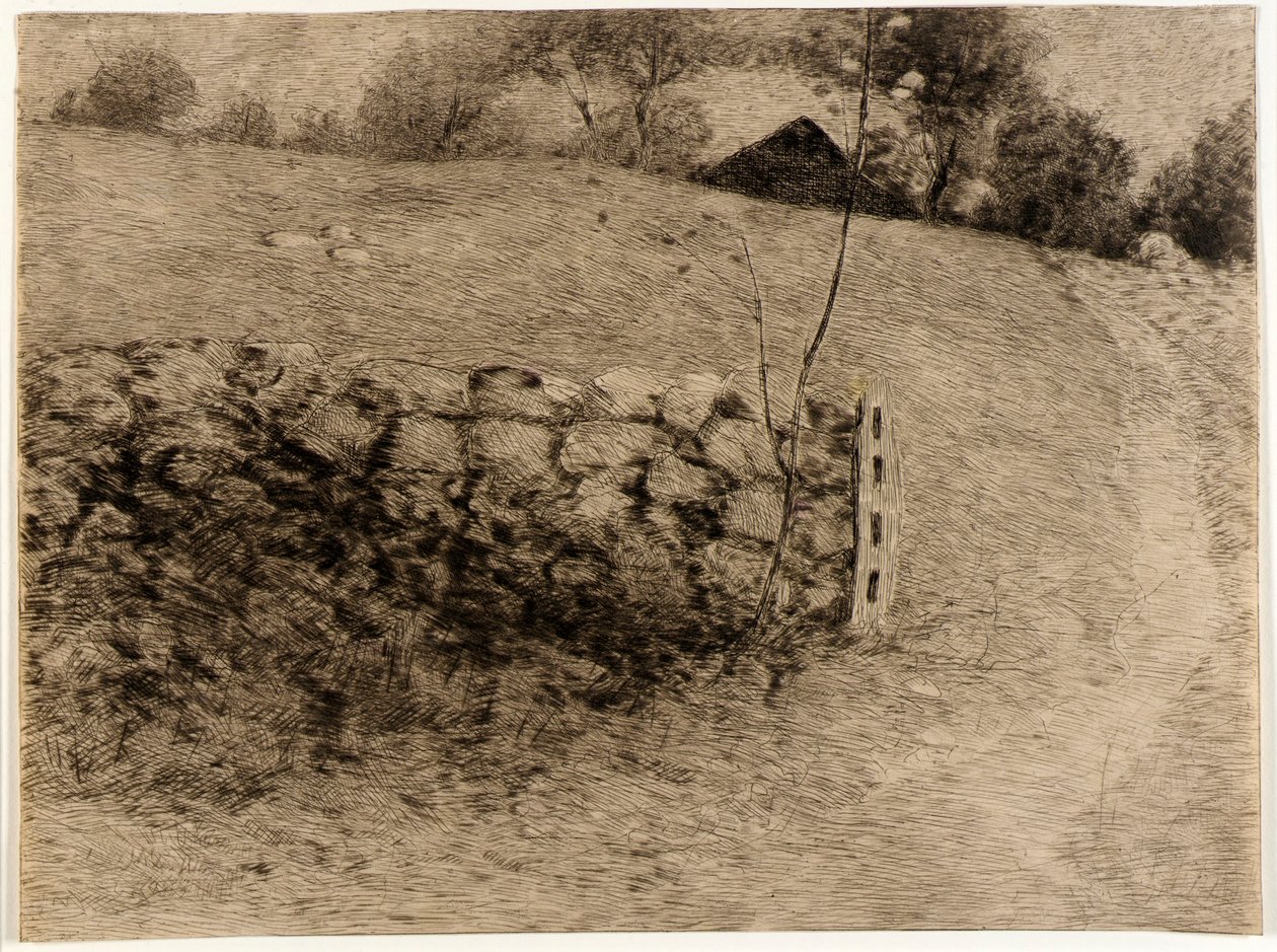 A pajta telek alkotó: J. Alden Weir