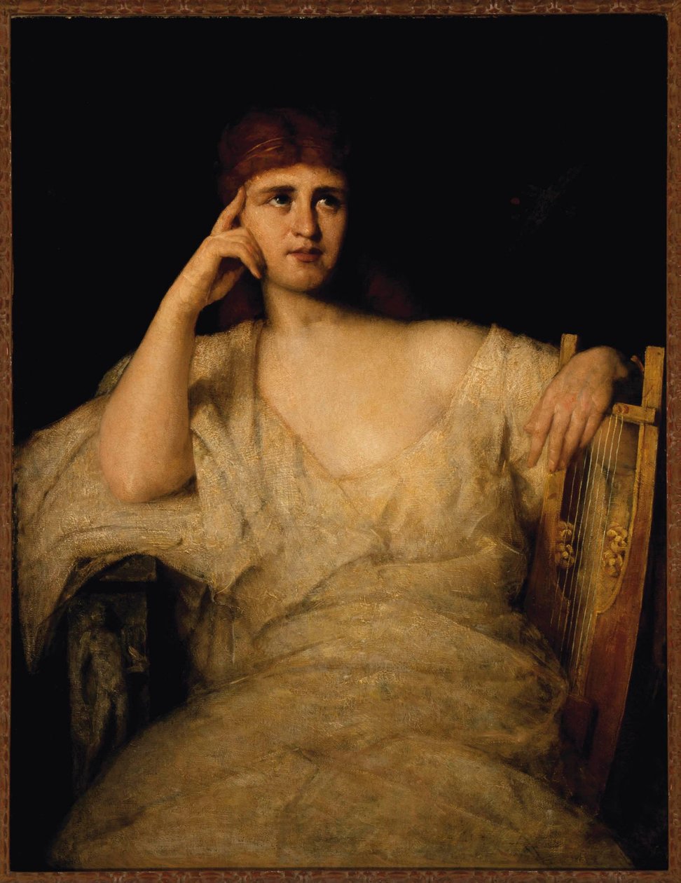 A zene múzsája alkotó: J. Alden Weir