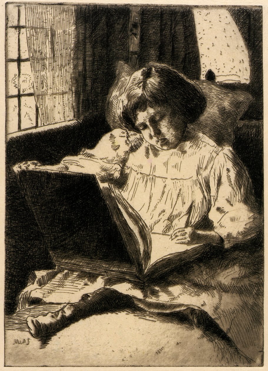 A képeskönyv alkotó: J. Alden Weir