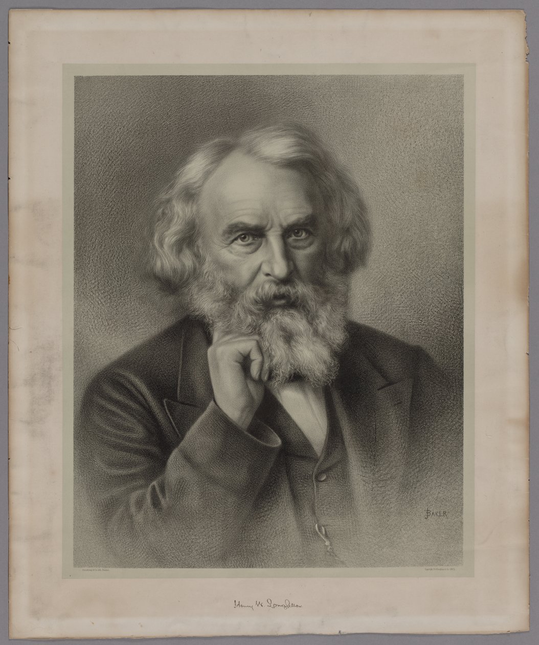 Henry Wadsworth Longfellow alkotó: J. Baker