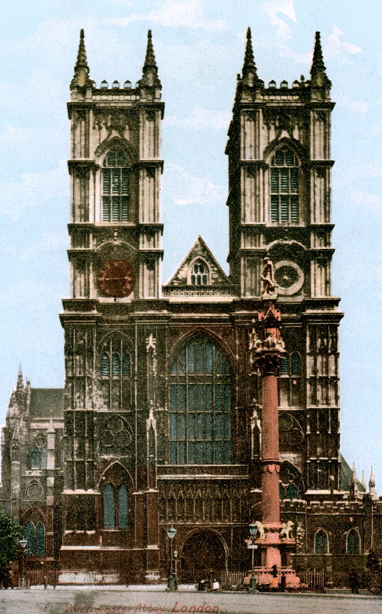 Westminster Abbey, London, XX. század eleje. alkotó: J. Beagles and Co.