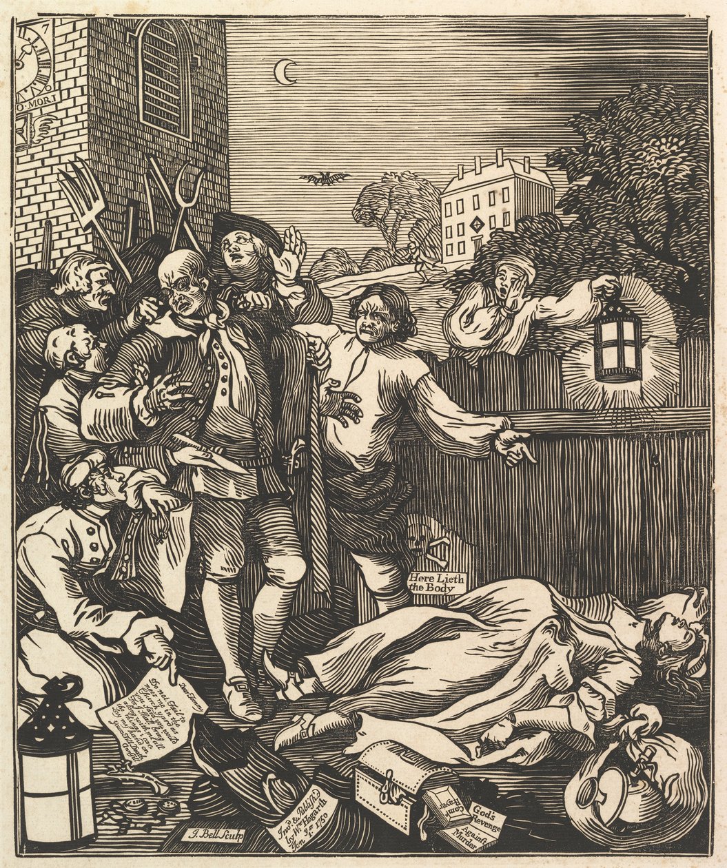Kegyetlenség a tökéletességben, 1790. alkotó: J Bell