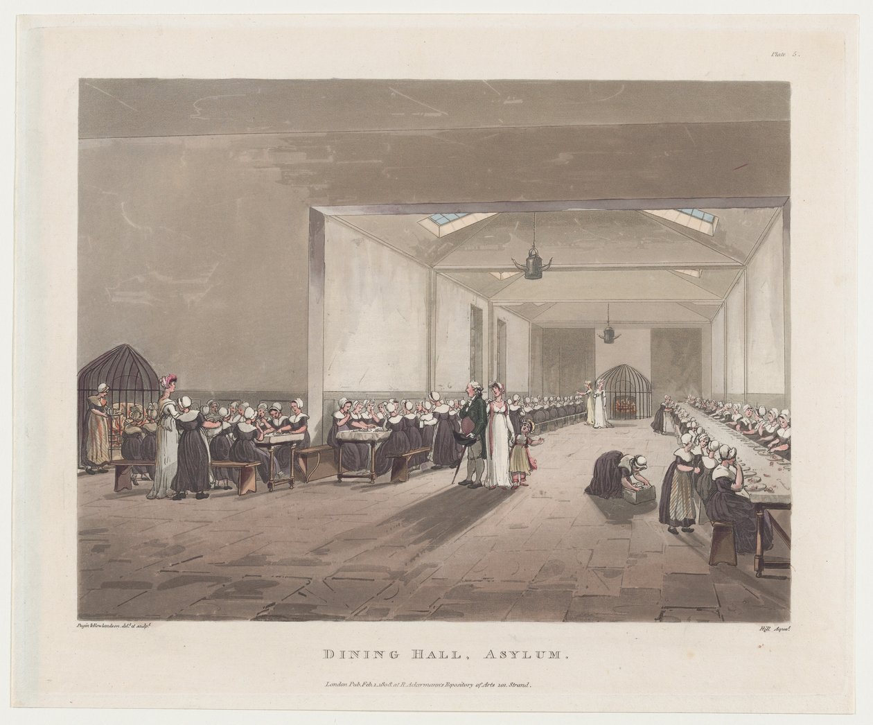 Ebédlő, Menedékház, 1808. február 1., 1808. február 1. alkotó: J. Bluck