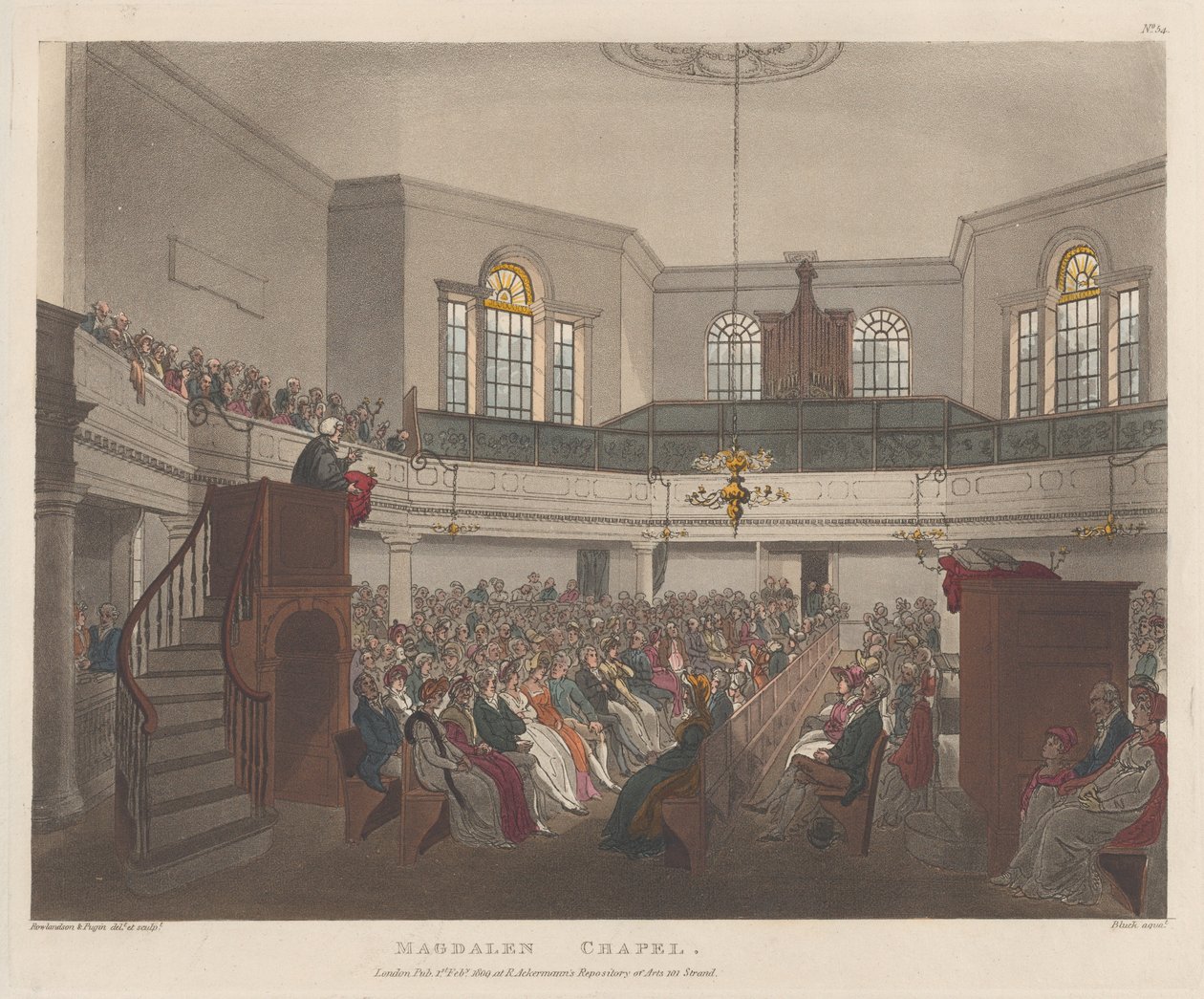Magdolna-kápolna, 1809. február 1., 1809. február 1. alkotó: J. Bluck