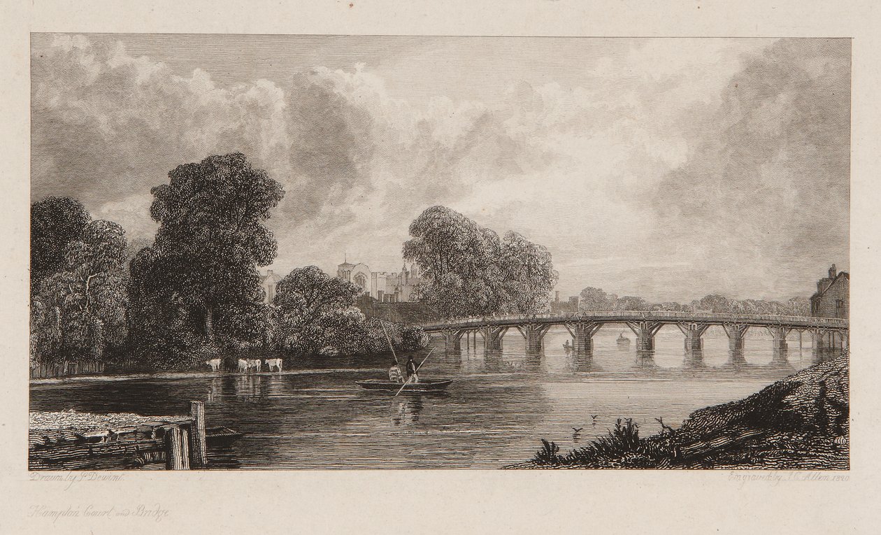 Hampton Court Bridge alkotó: J. C. Allen