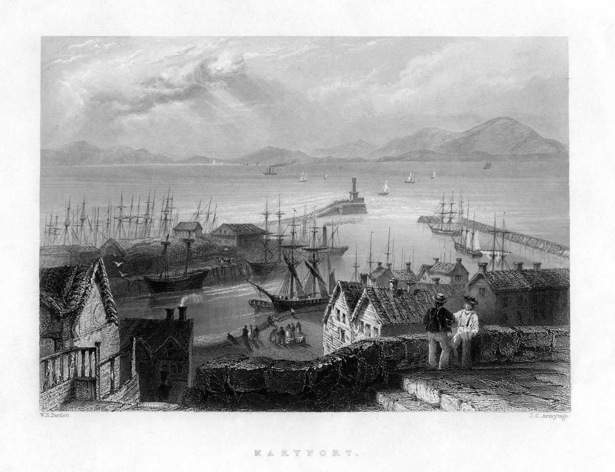 Maryport, Cumbria, Anglia, 19. század alkotó: J. C. Armytage