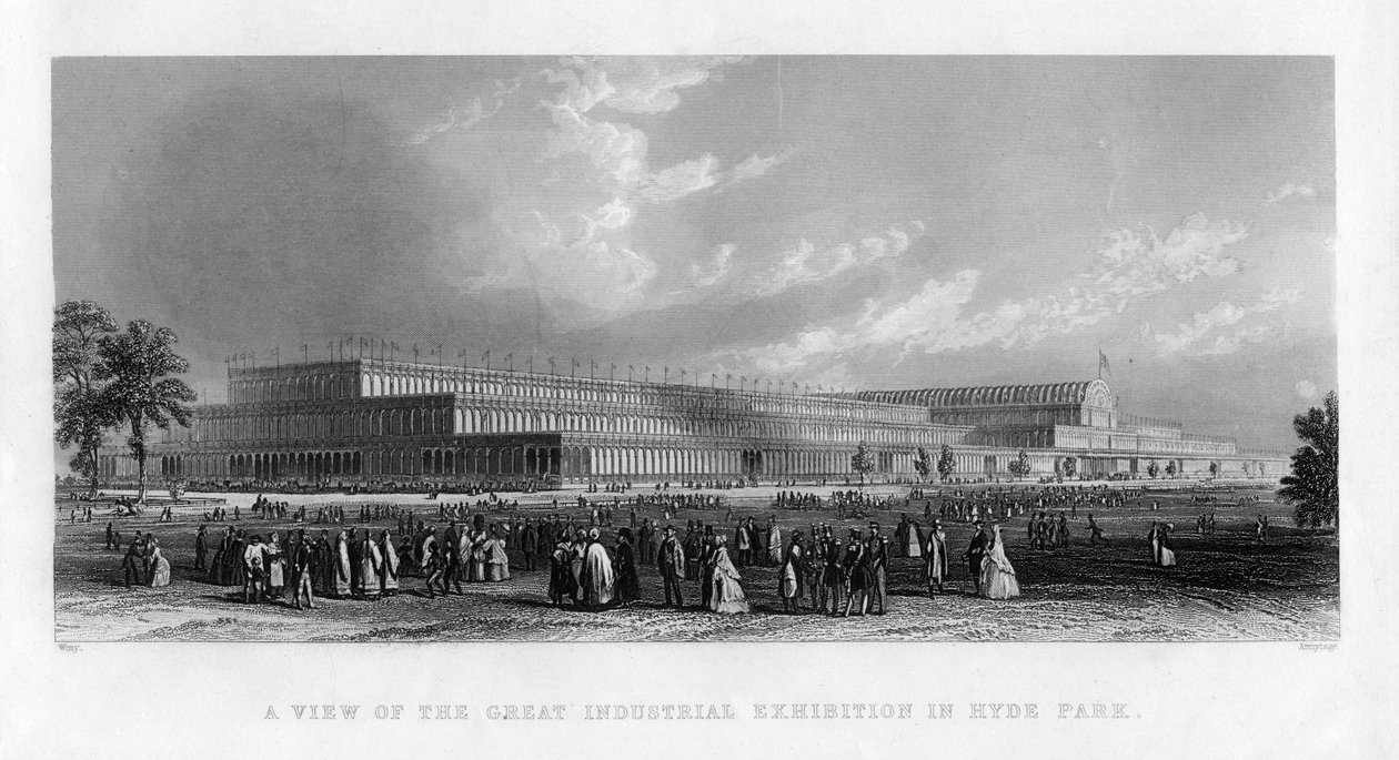 The Great Exhibition, Hyde Park, London, 1851. alkotó: J. C. Armytage