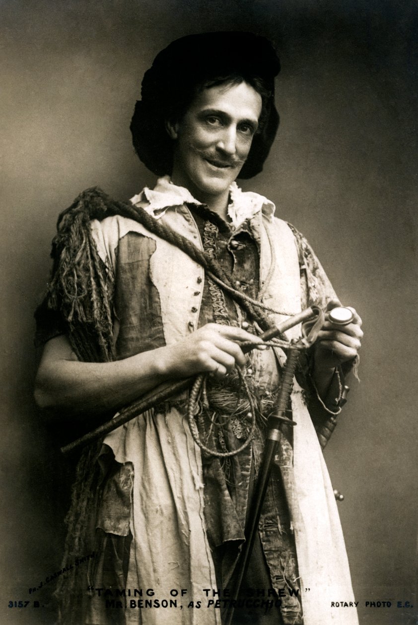 Frank Benson 1858-1939, angol színész és színházi menedzser, a XX. század eleje. alkotó: J Caswall Smith
