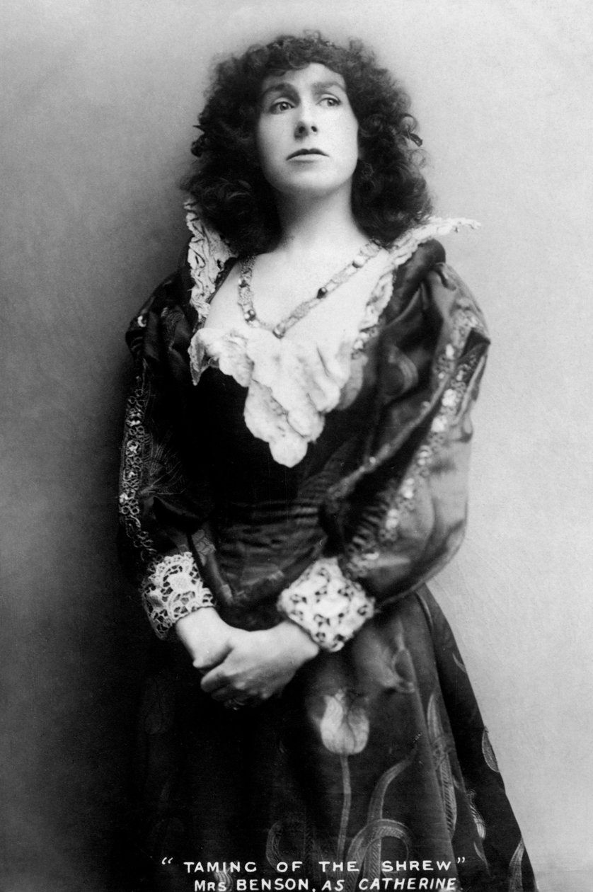 Gertrude Constance Cockburn, angol színésznő, a XX. század elején. alkotó: J Caswall Smith