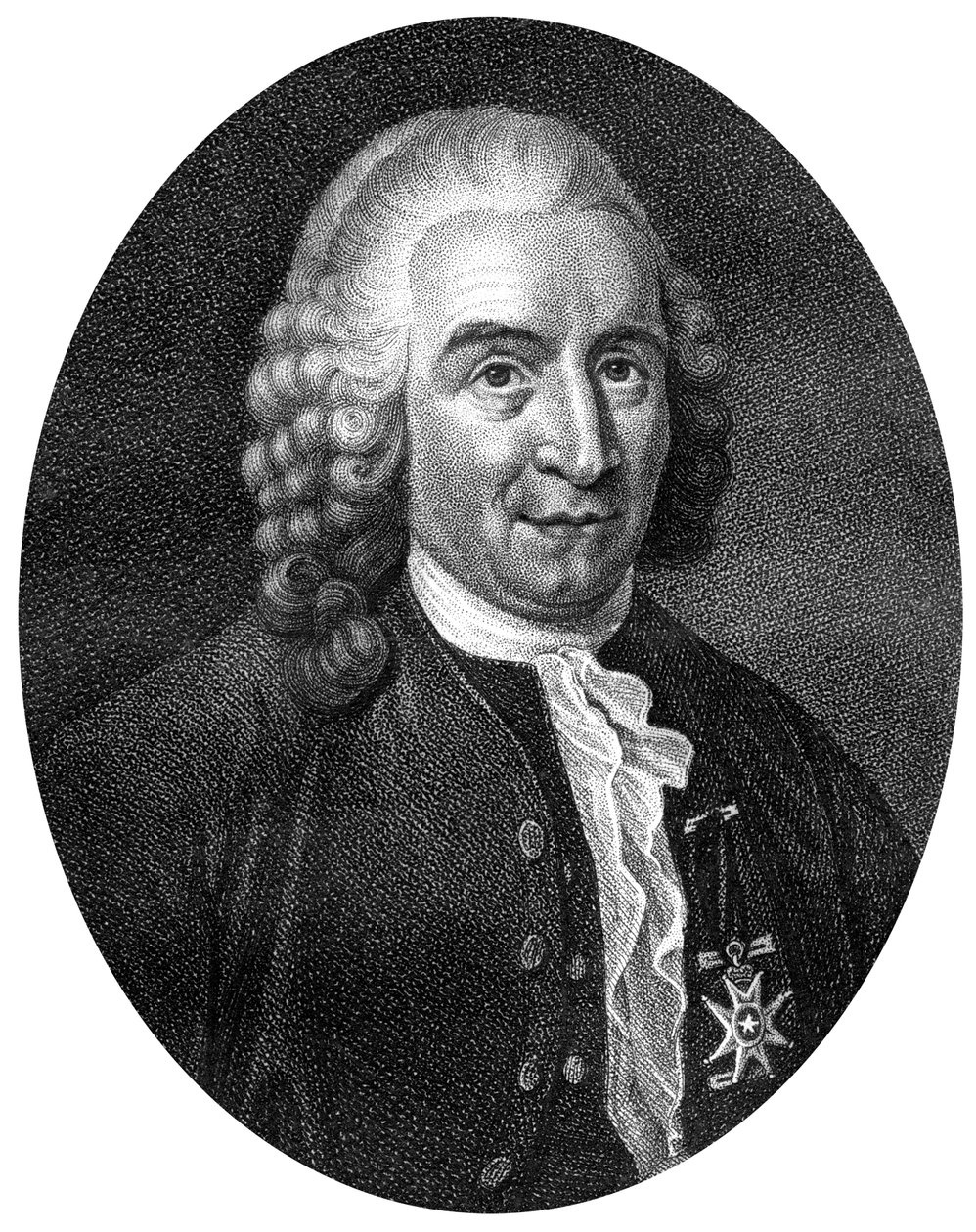 Carolus Linnaeus, 18. századi svéd botanikus, orvos és zoológus, 1812. alkotó: J. Chapman