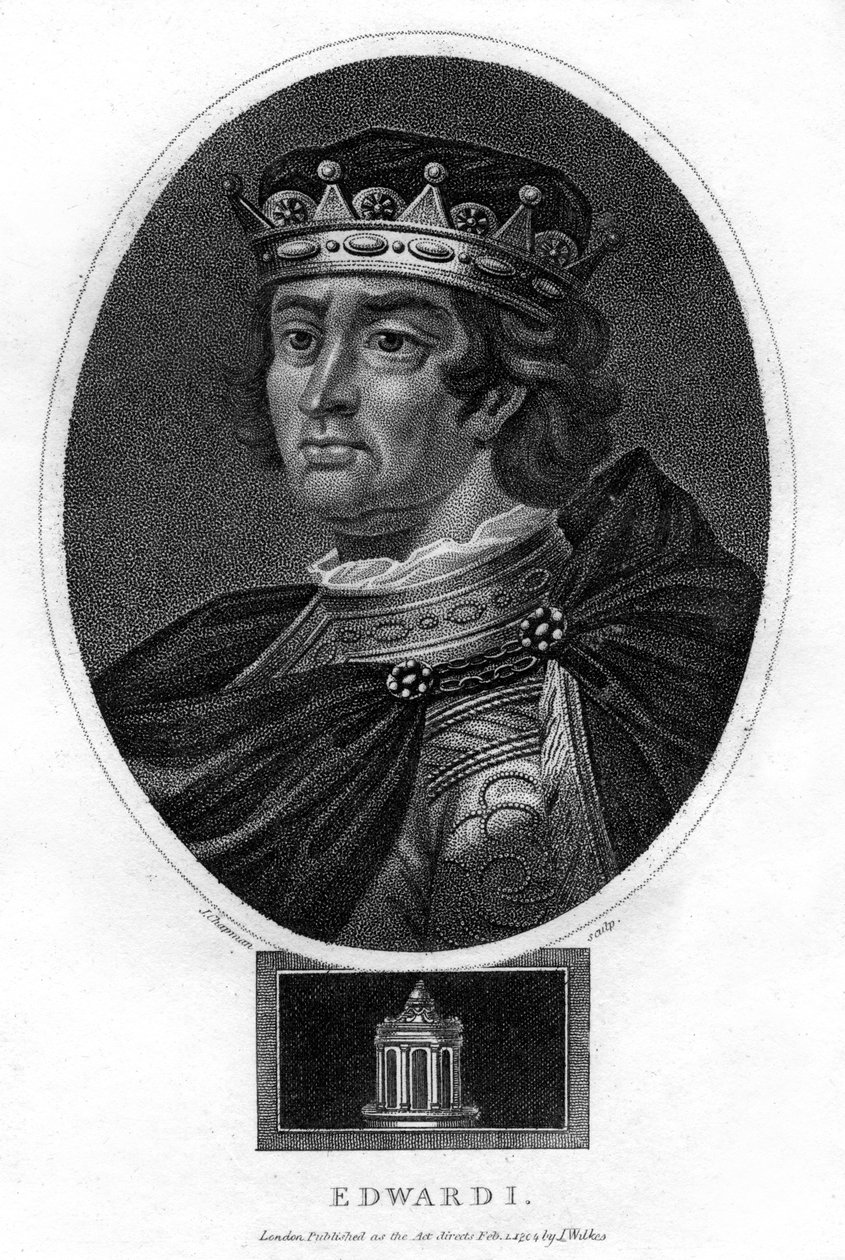 I. Edward angol, 1804. alkotó: J. Chapman