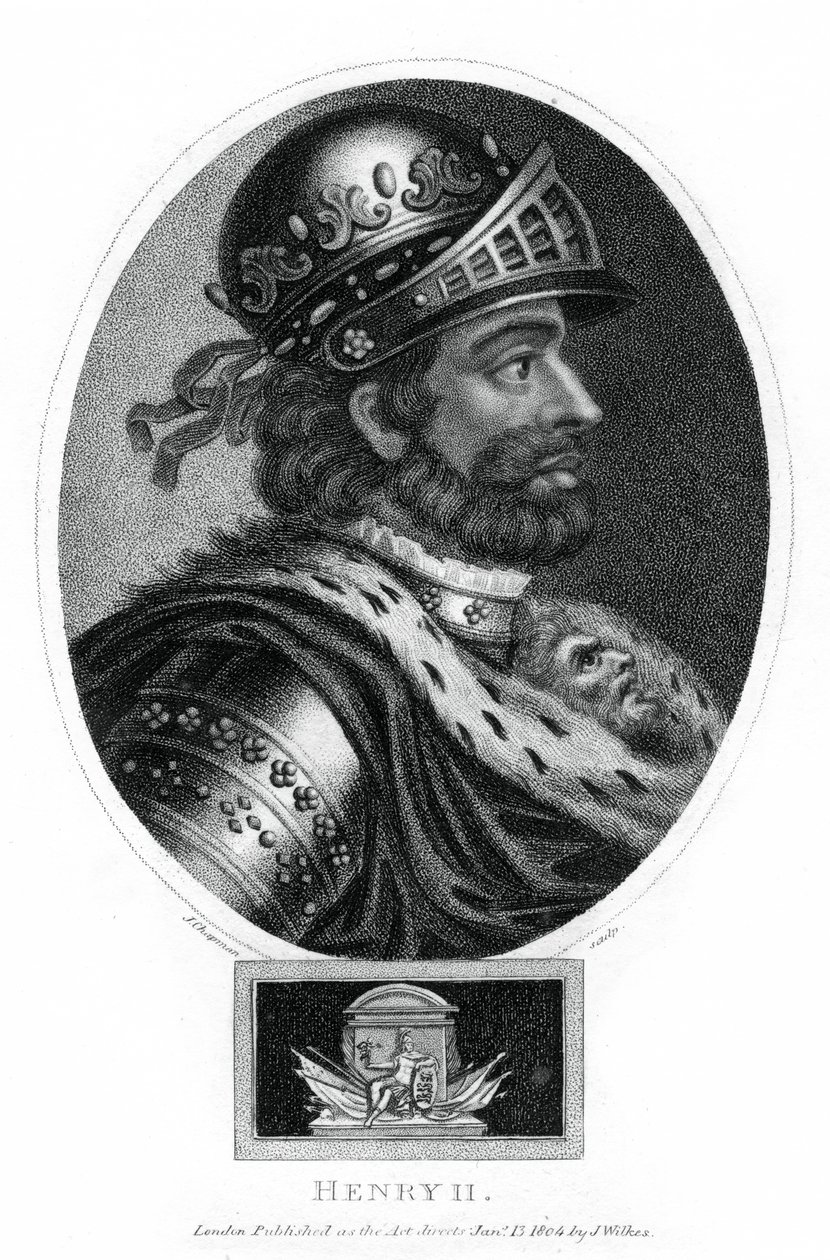 Henrik angol király, 1804. alkotó: J. Chapman