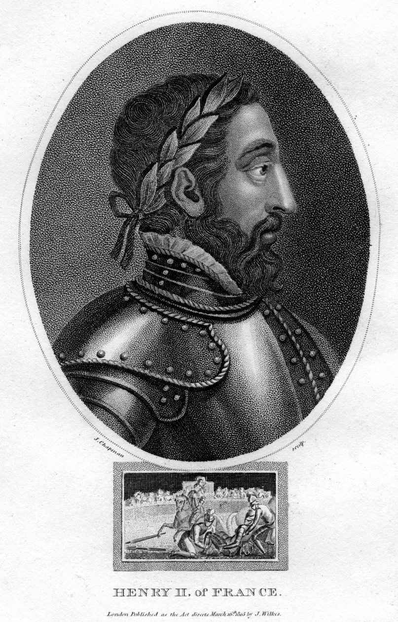 Henrik francia király, 1805. alkotó: J. Chapman