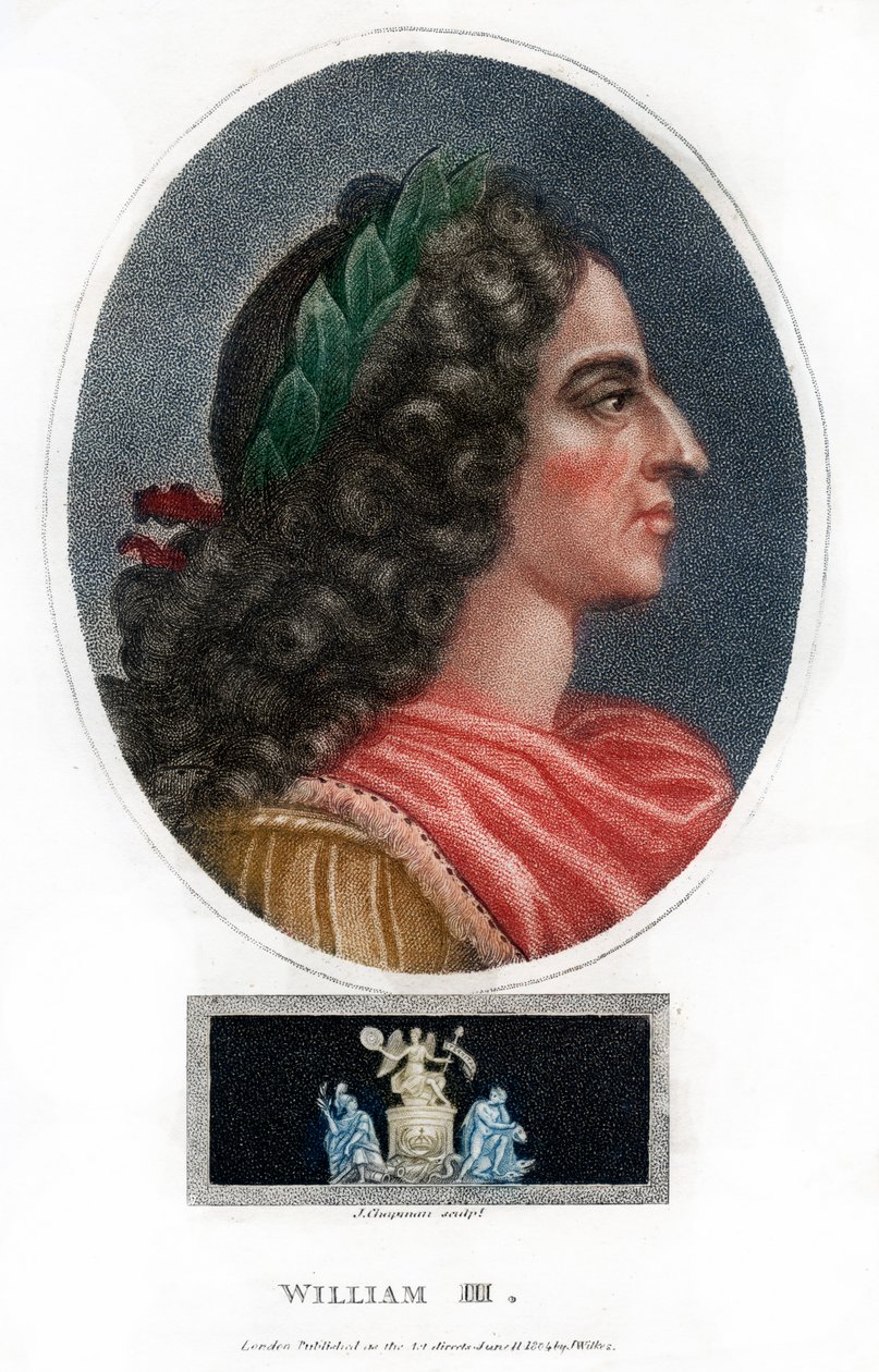 III. Vilmos, Anglia, Skócia és Írország királya, 1804. alkotó: J. Chapman