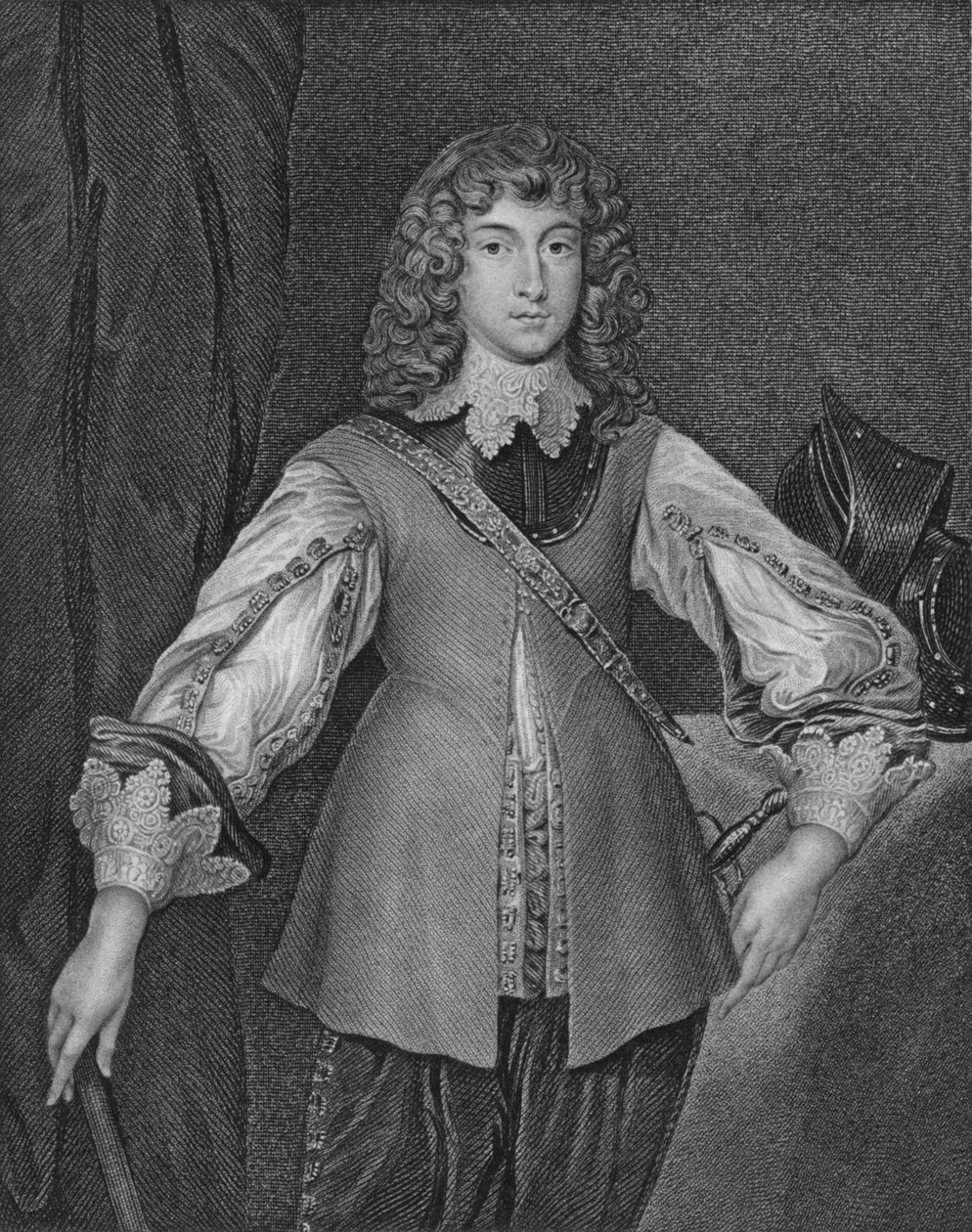 Rupert herceg, 1640, 19. század eleje-közepe. alkotó: J. Cochran