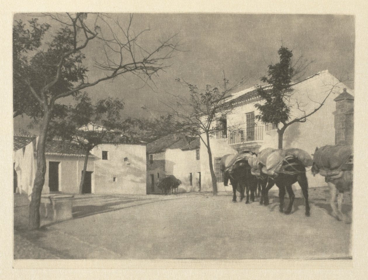 Kameramunka: Négyzet – Ronda, 1914. alkotó: J. Craig Annan