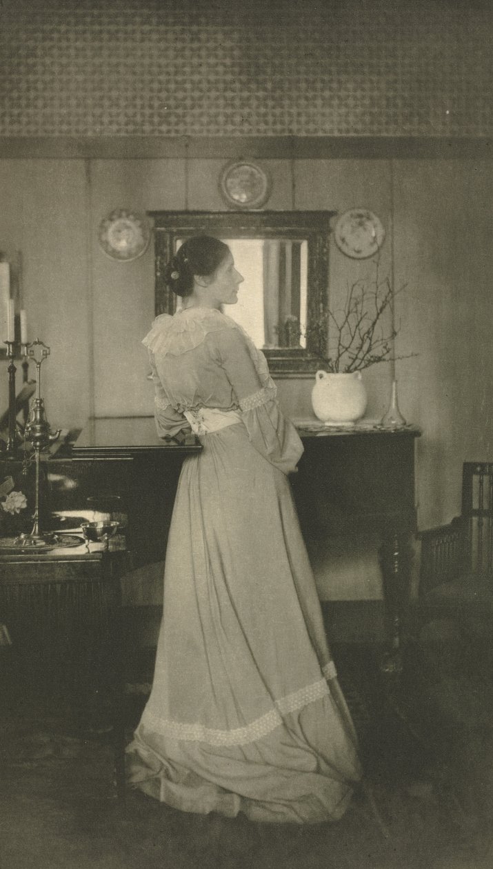 Kameramunka: Mrs. C. portréja, 1907. alkotó: J. Craig Annan