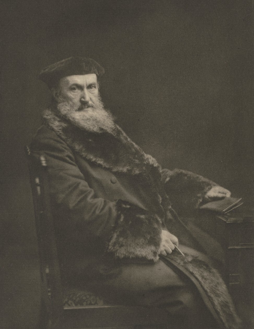Kameramunka: Prof. John Young, a Glasgow Egyetemről alkotó: J. Craig Annan