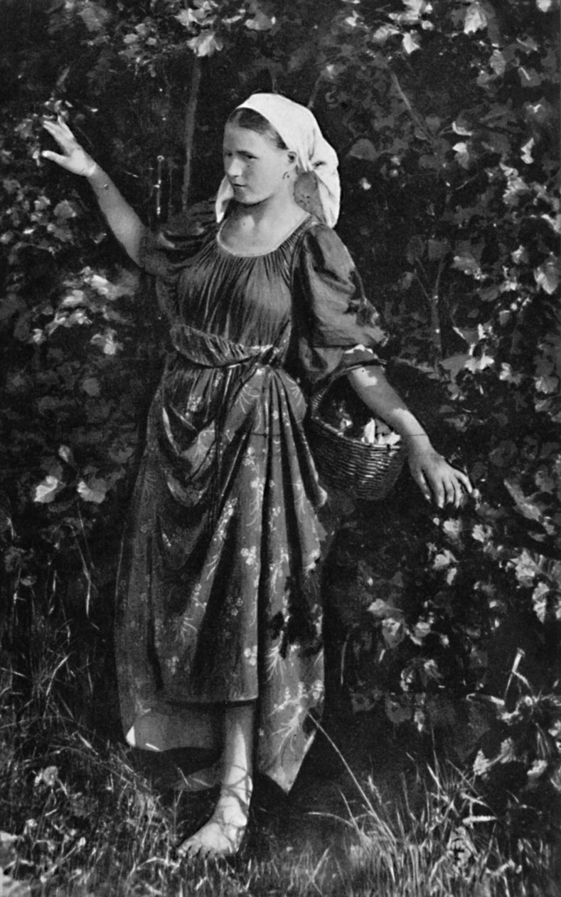 Egy orosz parasztlány, 1912 alkotó: J. Daziaro