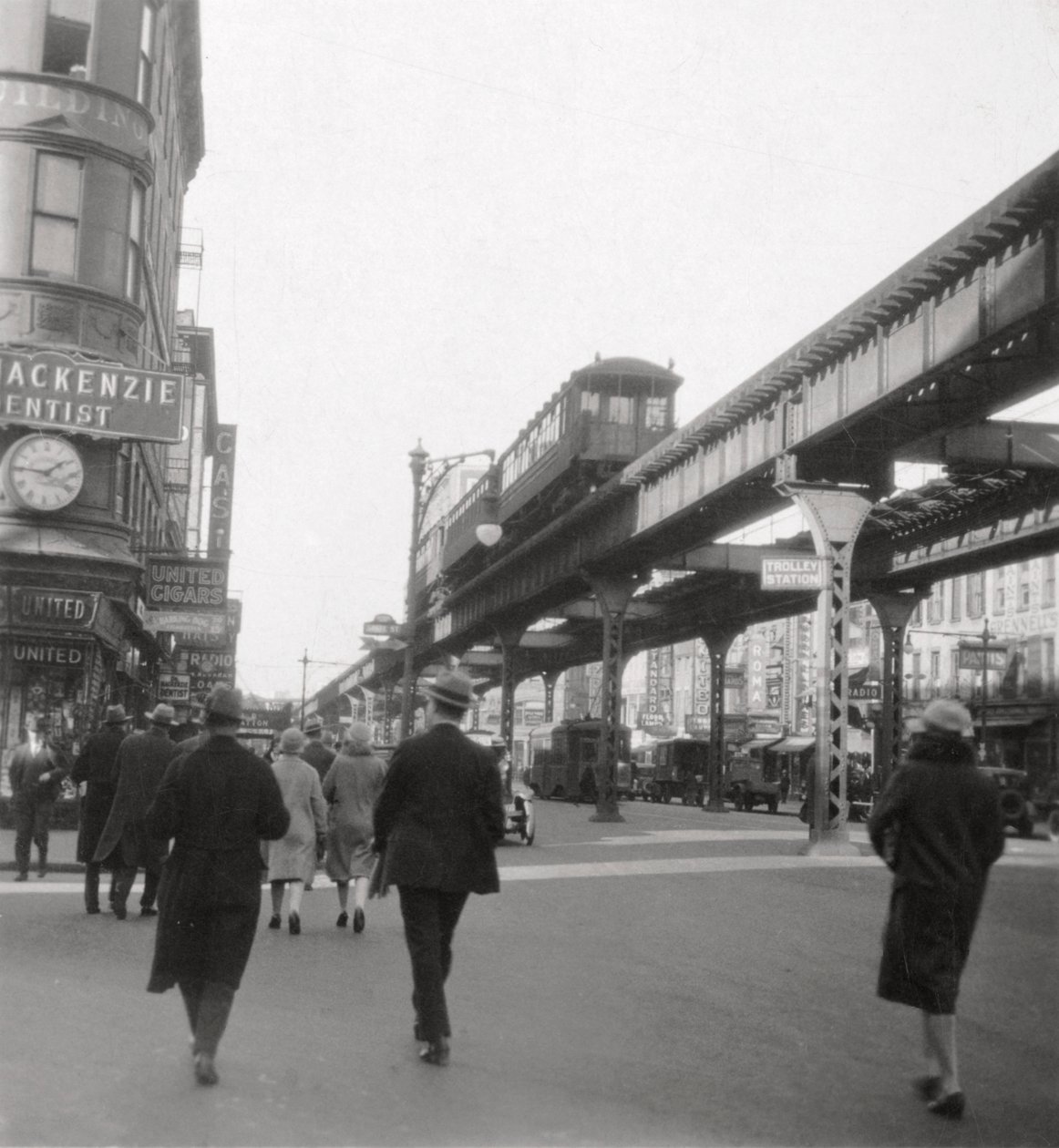 Flatbush Avenue, New York City, USA, XX. század alkotó: J. Dearden Holmes