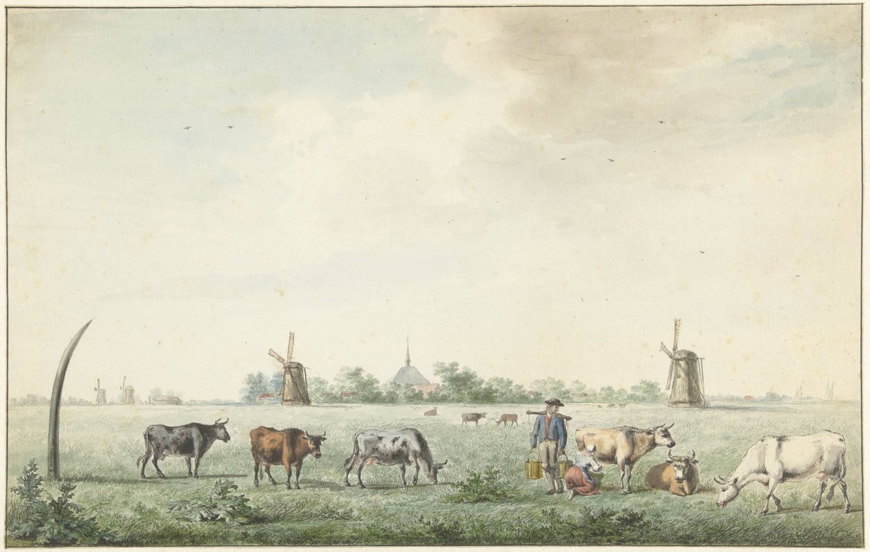 Amstelveen falu alkotó: J. Dirksen