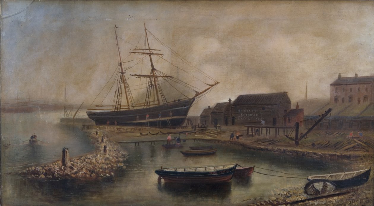 Huntleys javítóudvar, 1888 körül alkotó: J. Duggan
