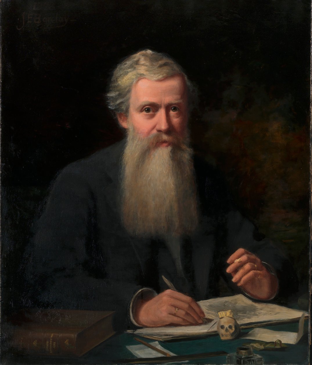 Elliot Coues portréja, 1898. alkotó: J. Edward Barclay