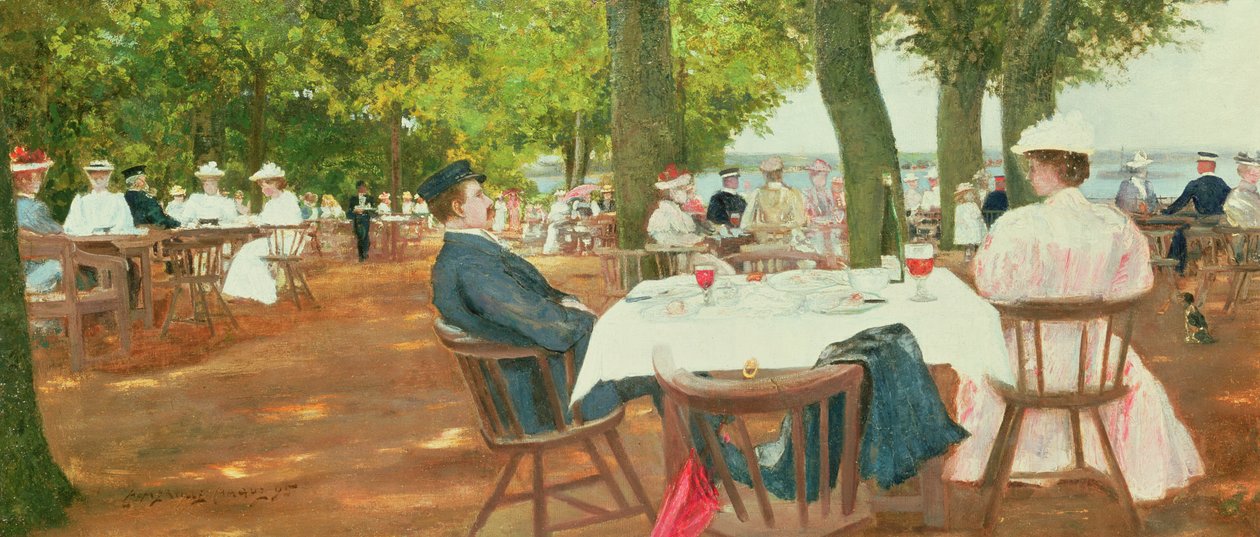 Cowes, 1895 alkotó: J. Edward Homerville Hague